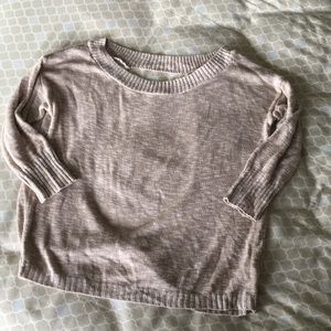 Express Open Back Sweater